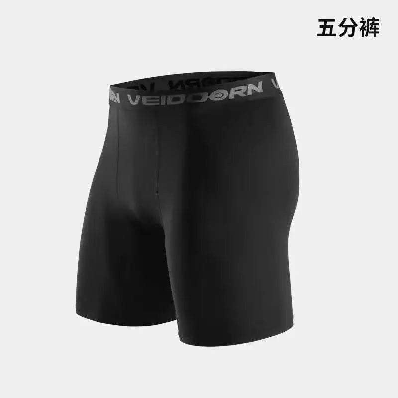 NONECN Mens Compression Pants Tights Cool Dry Baselayer Running
