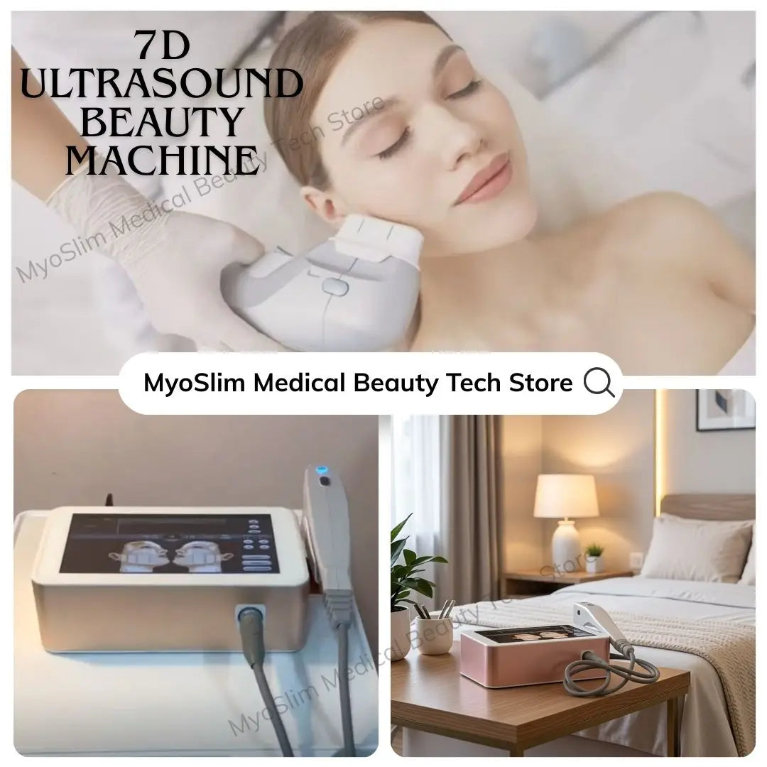 7D Ultrasound Skin Tightening Machine For Face And Body