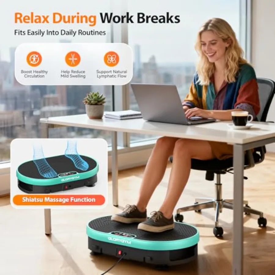 SHXI Vibration Plate Fitness Platform Full Body Shaping And Fat Burn