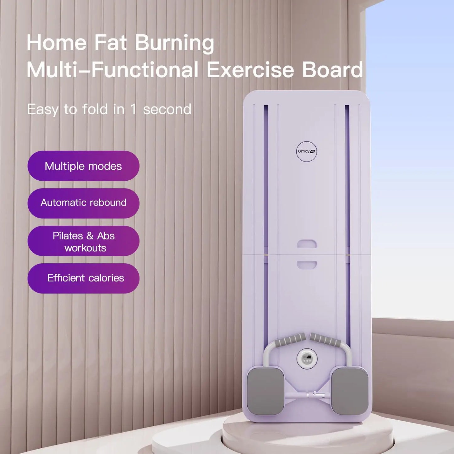 Cursor Fitness Ab Exercise Board for Home Pilates Core Training