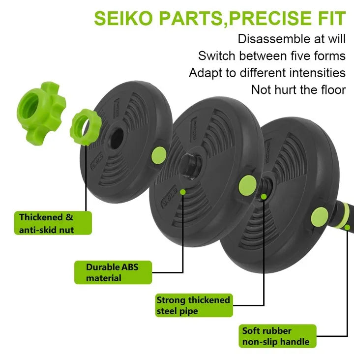 TWISTER.CK Adjustable Dumbbell Set With Connector For Home Gym