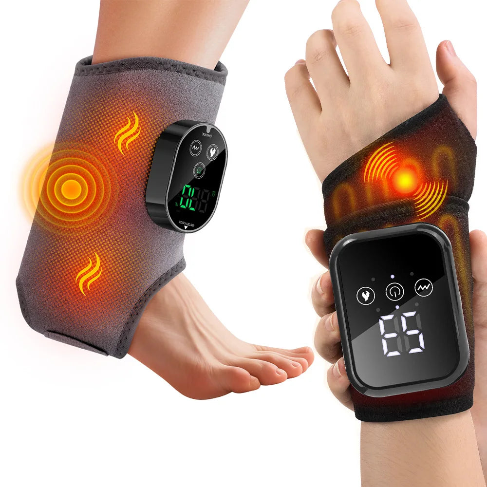 MOFAJIANG Electric Ankle And Wrist Massager With Hot Compress