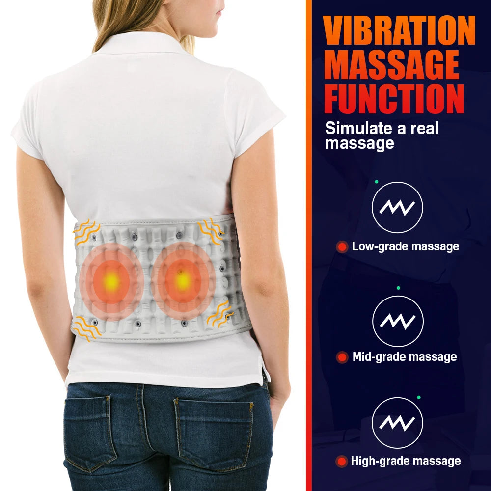 PASTSKY Inflatable Lumbar Traction Belt With Rechargeable Battery