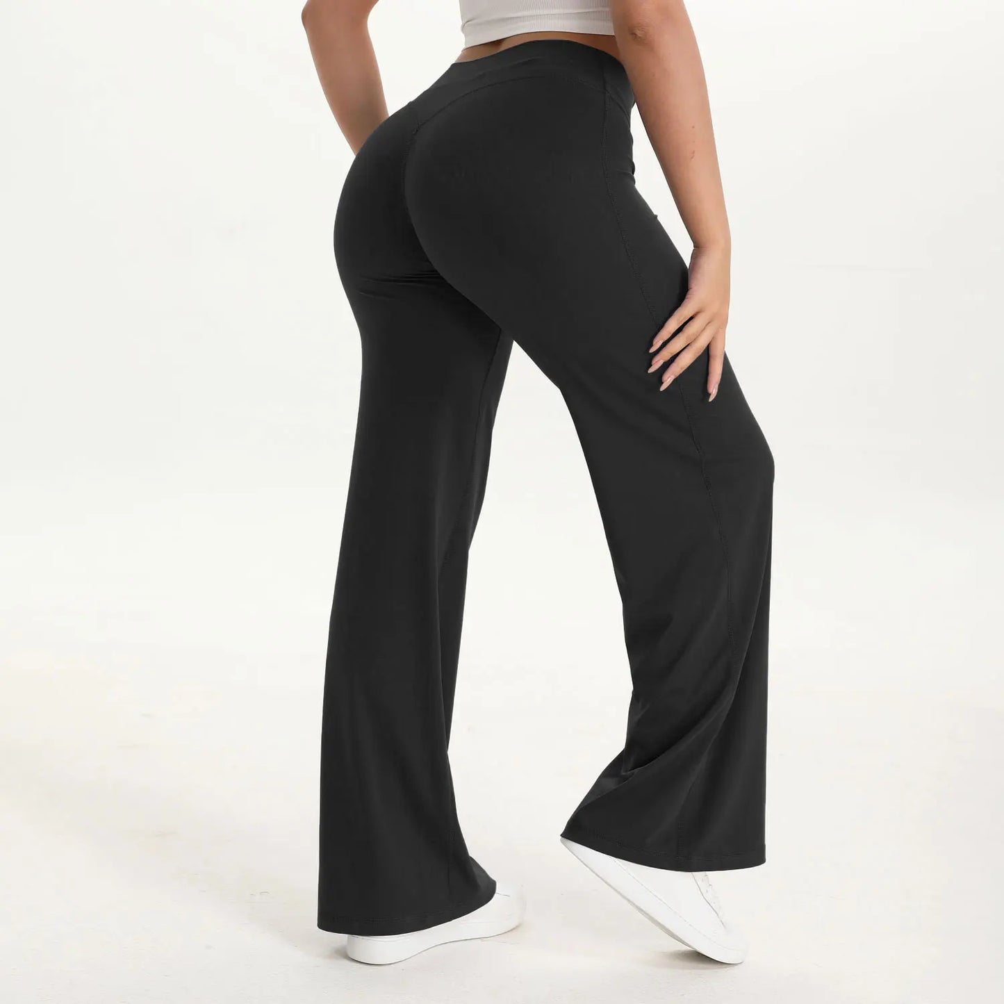 NCLAGEN Women Mid Waist Softmotion Yoga Pants