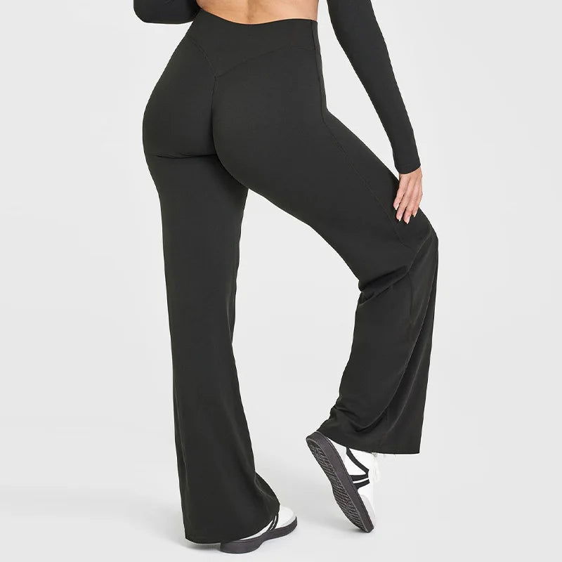 NCLAGEN Women Mid Waist Softmotion Yoga Pants