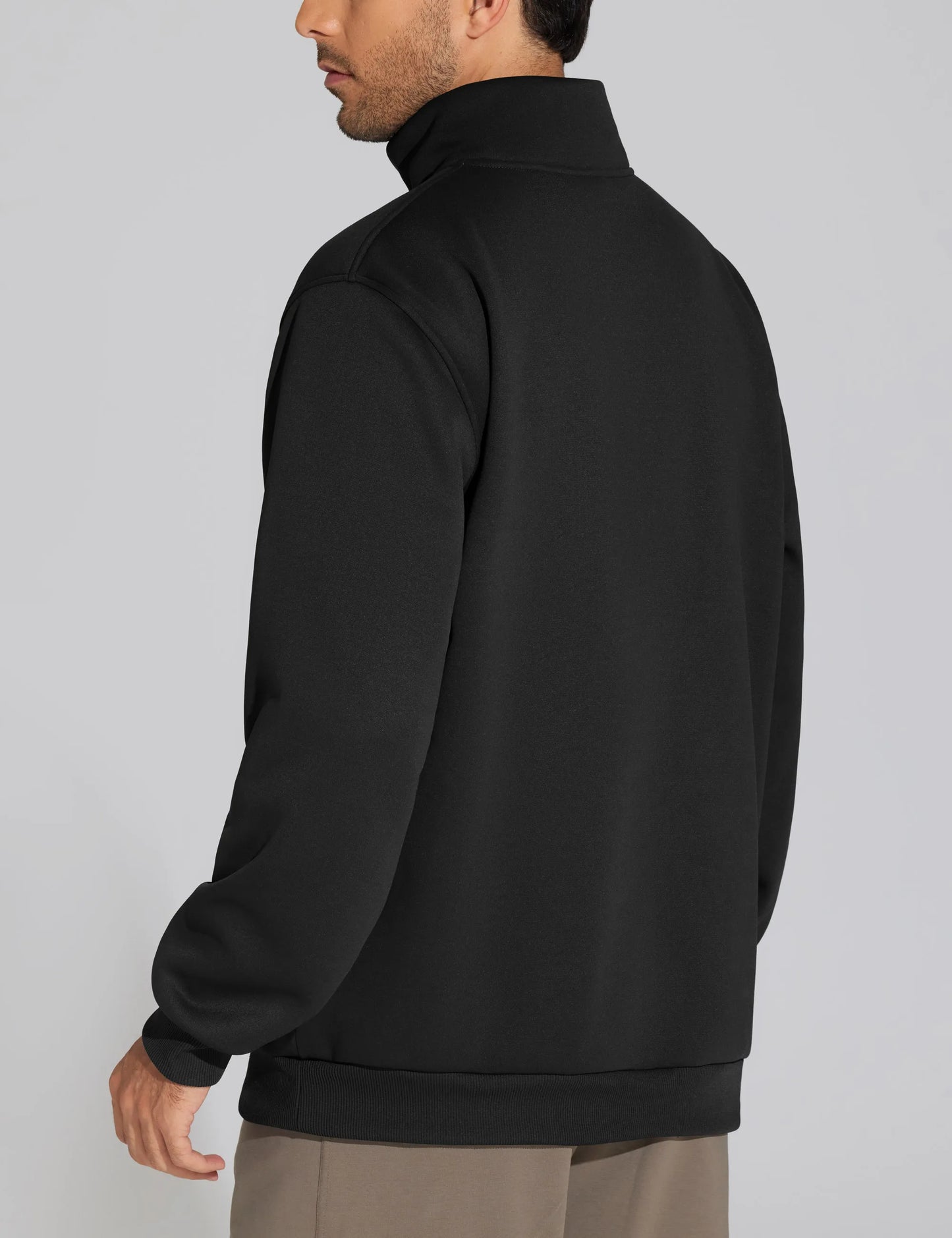 The Gym People Men's Half Zip Fleece Pullover