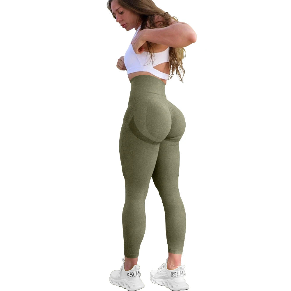Womens Seamless Yoga Leggings Autumn Winter Activewear