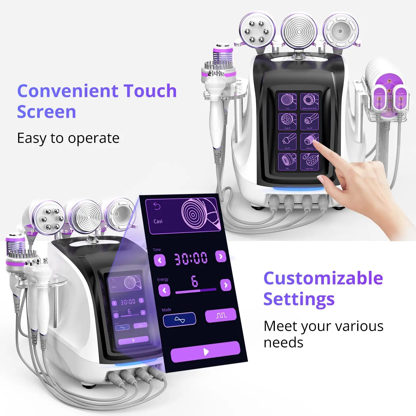 Mychway Cavitation 40k Skin Tightening Machine LS-78D2MAXSB