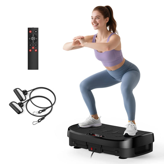 HTM Vibration Plate Fitness Platform For Full Body Home Workout