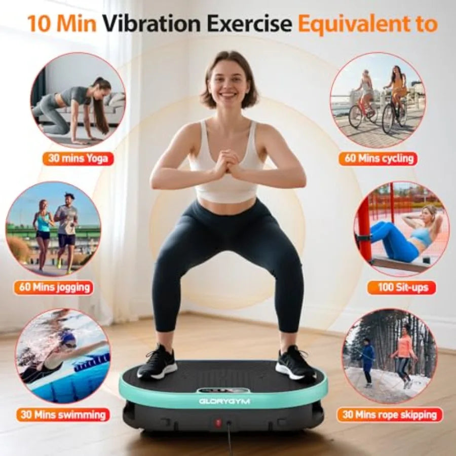 SHXI Vibration Plate Fitness Platform Full Body Shaping And Fat Burn