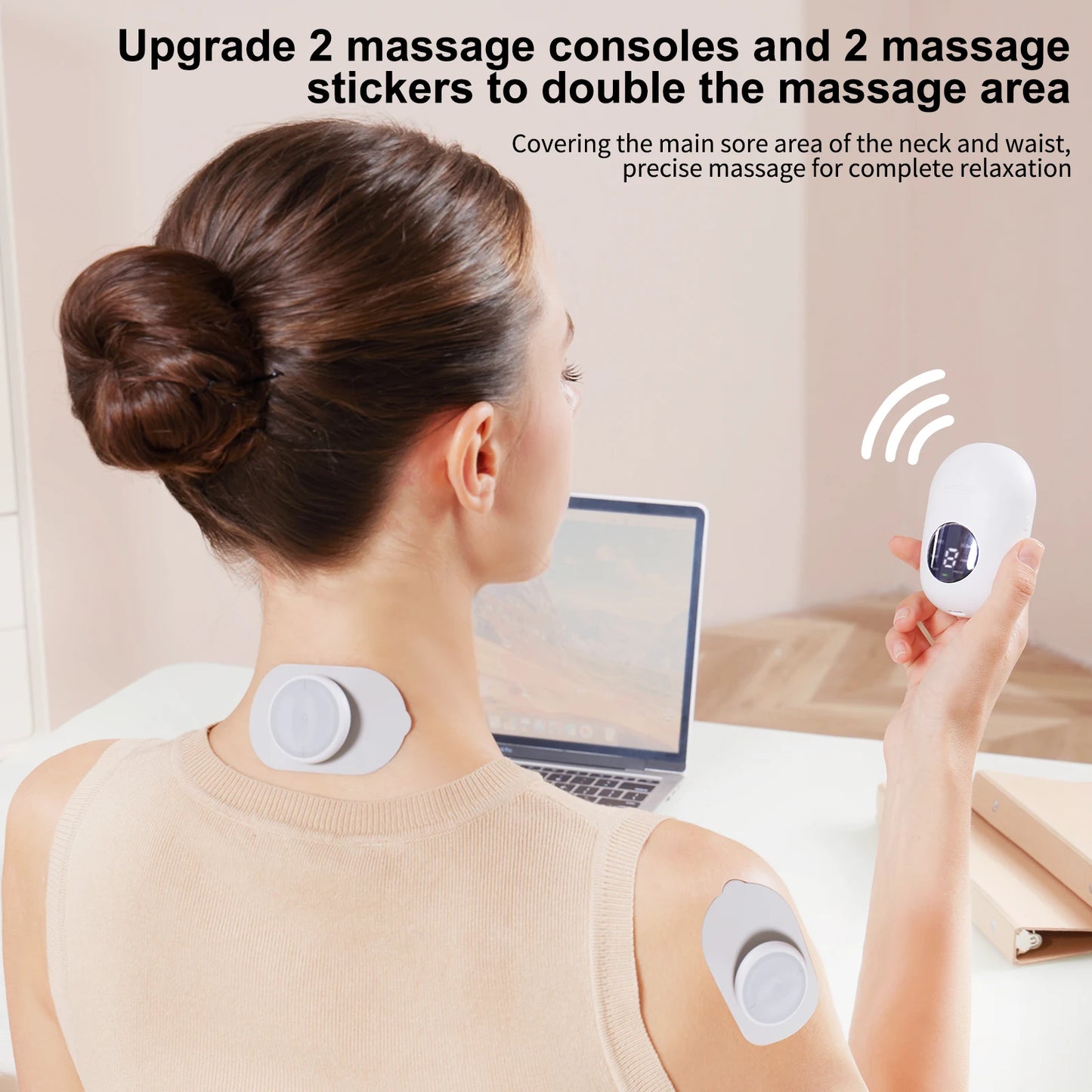 MASGREE Wireless TENS EMS Unit With Pads