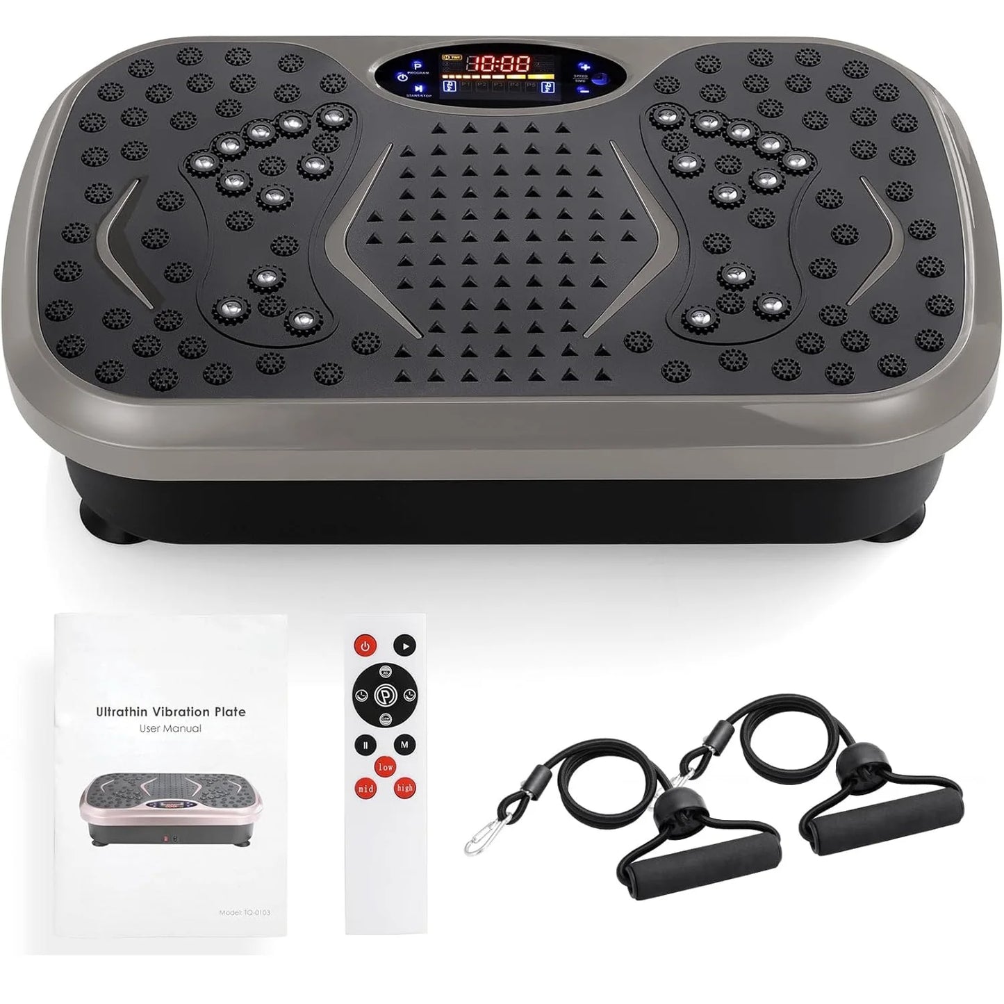 3D Vibration Plate Exercise Machine Whole Body Workout Platform