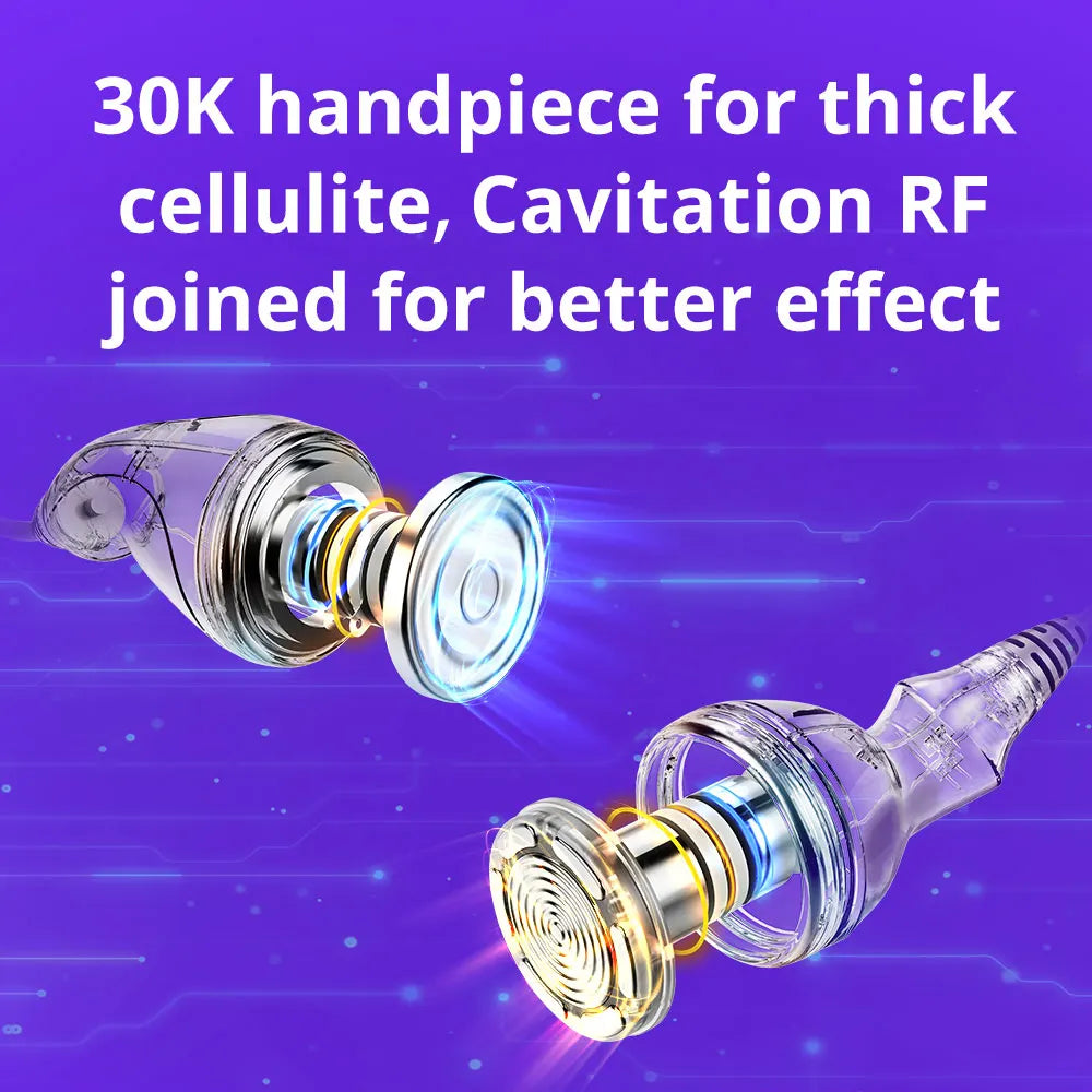 S Shape Ultrasonic Cavitation Machine For RF Skin Tightening