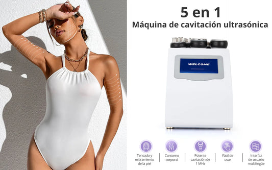 Mychway 5 In 1 Cavitation Machine With Radio Frequency