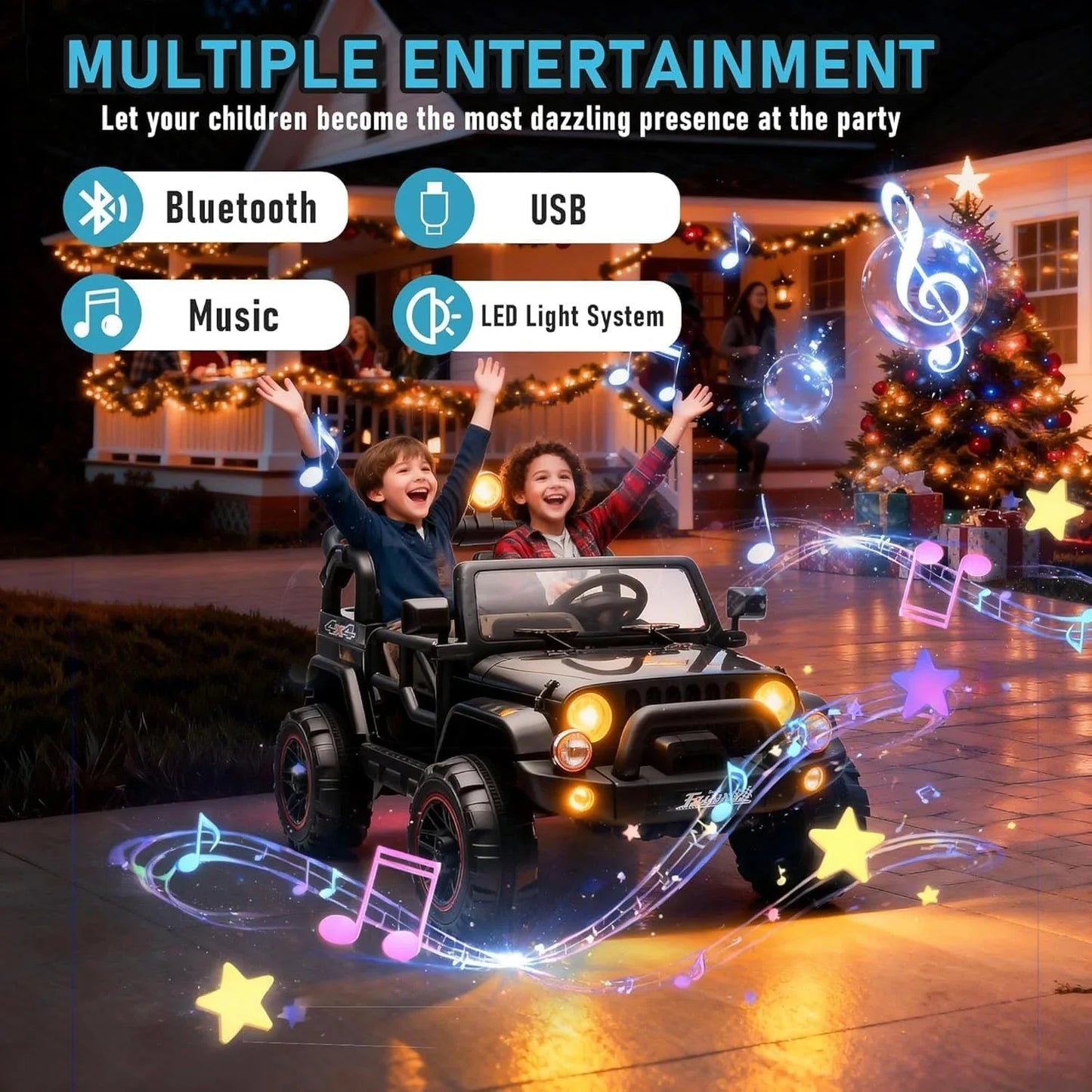 24V Kids Ride On Electric Car With Parental Control