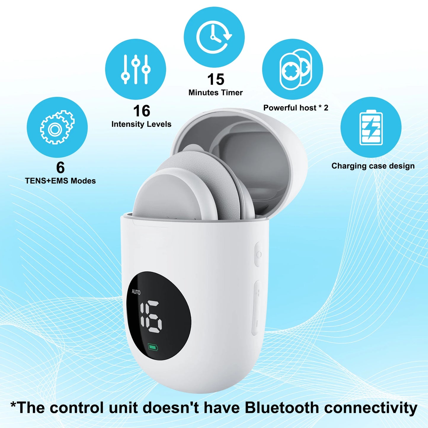 MASGREE Wireless TENS EMS Unit With Pads