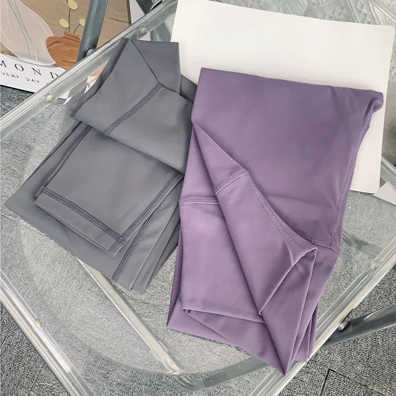 Zhumu Gymcn Yoga Leggings High Waist Breathable Quick Drying
