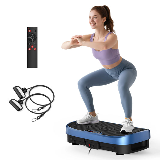 HTM Vibration Plate Fitness Multi-Function Trainer With 330 Pound Capacity
