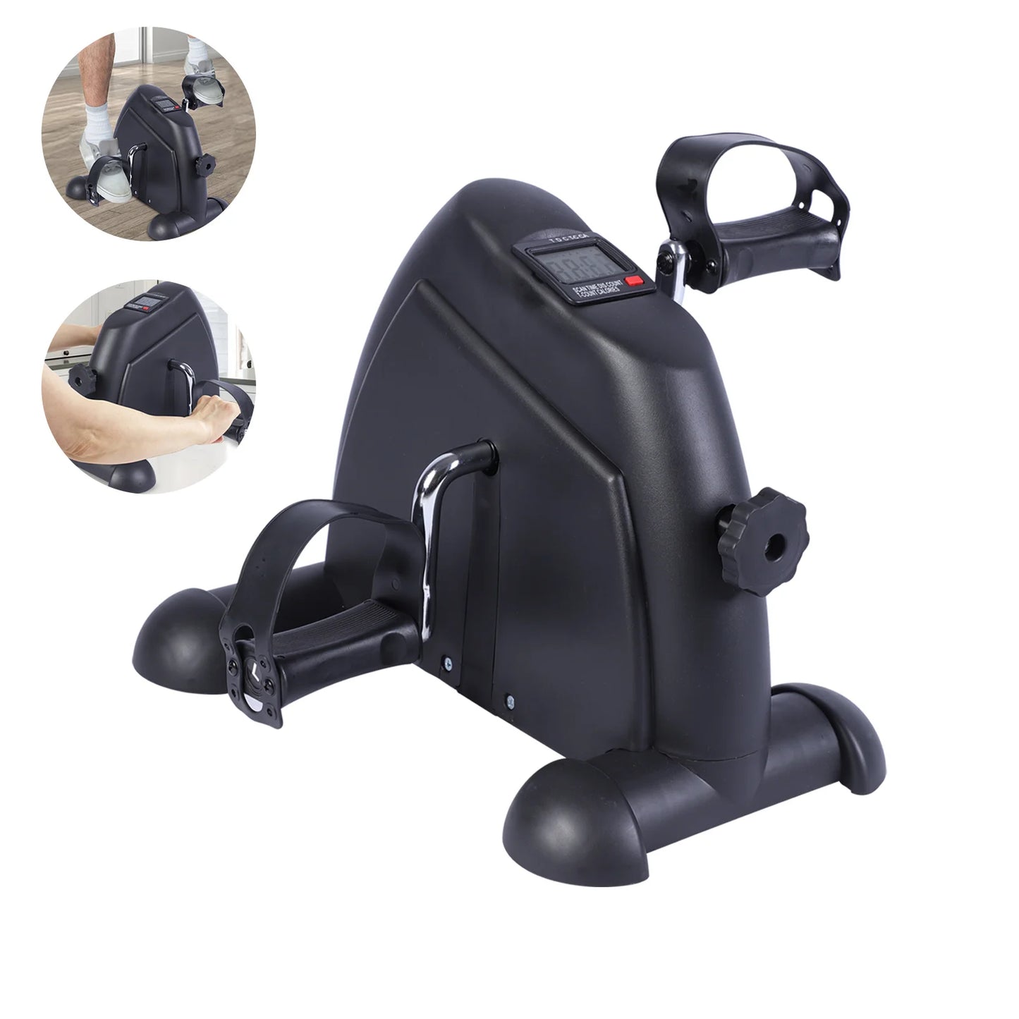 Mini Under Desk Pedal Exercise Bike With LCD Display