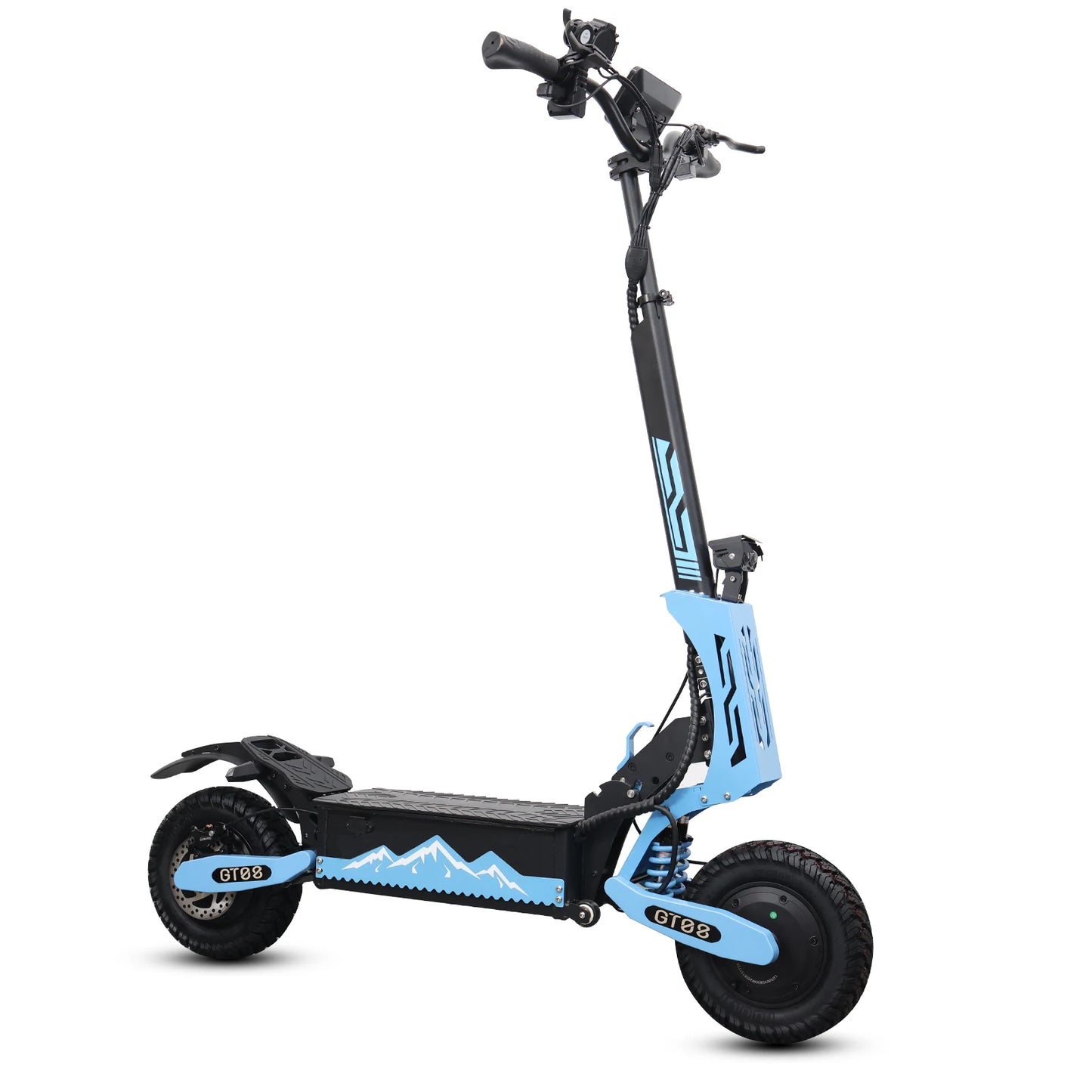 Arwibon 5600W Dual Motor Electric Scooter With Front Brakes