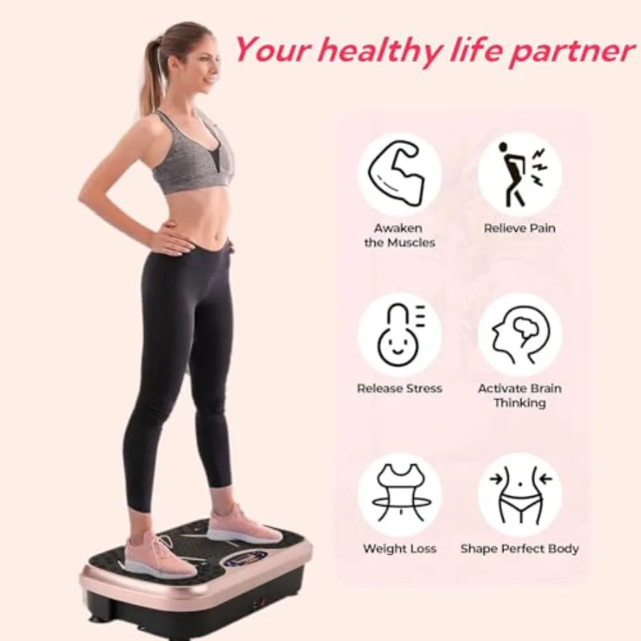 SHXI Vibration Plate 3D Shake Board For Full Body Workout