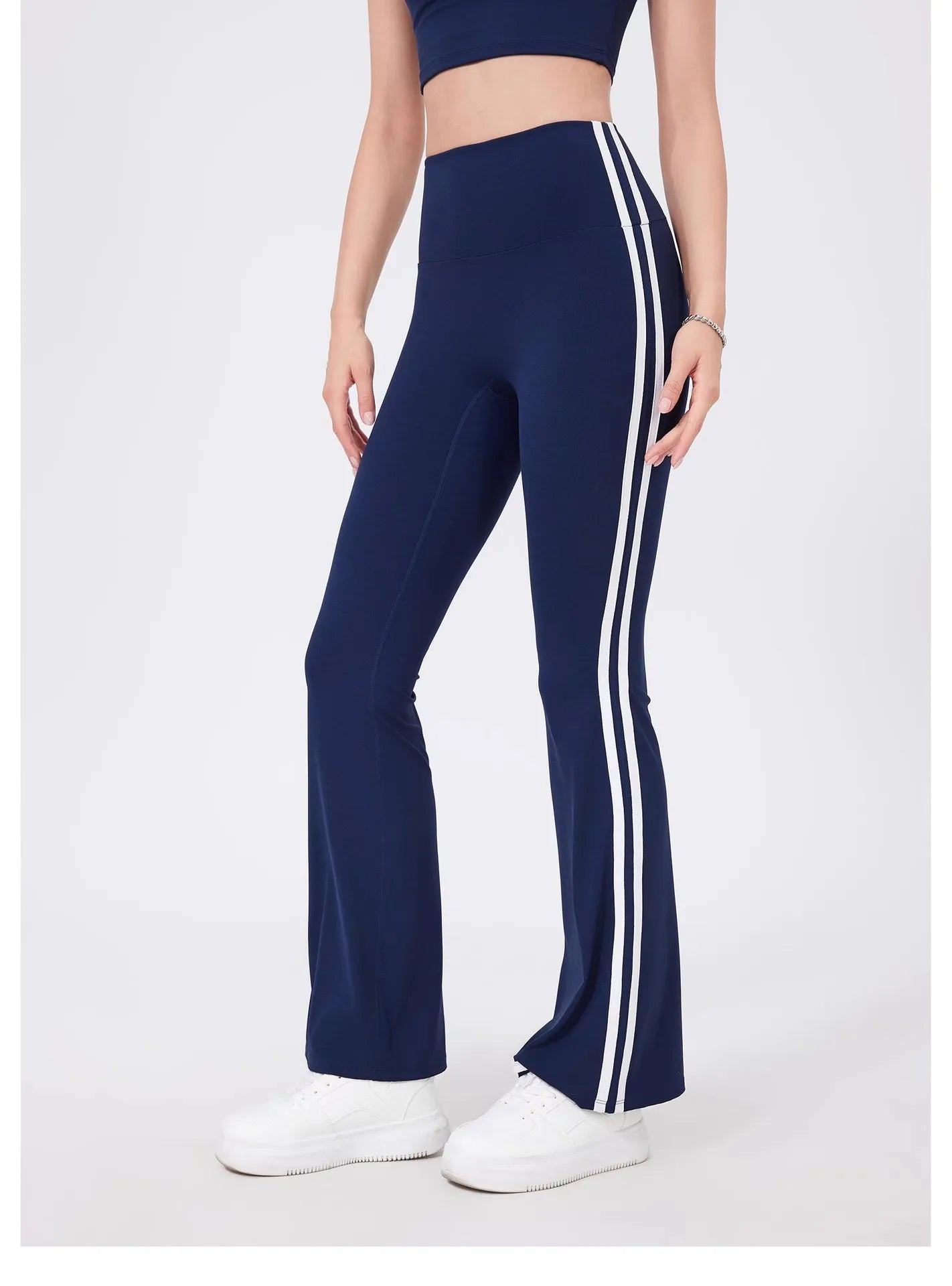 Women's High Waist Flared Yoga Pants Activewear Leggings