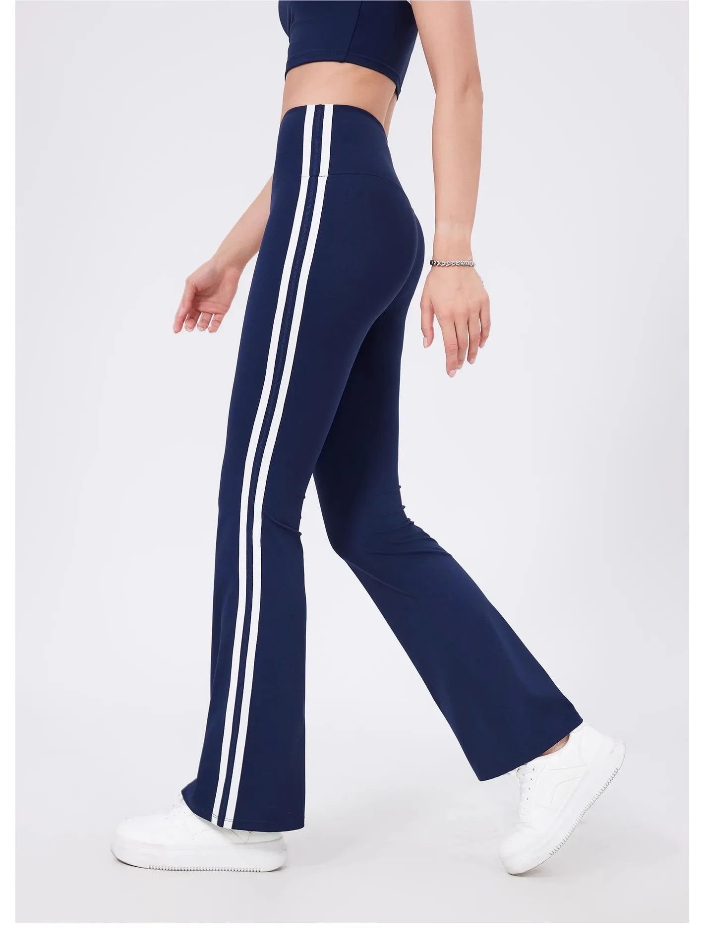 Women's High Waist Flared Yoga Pants Activewear Leggings