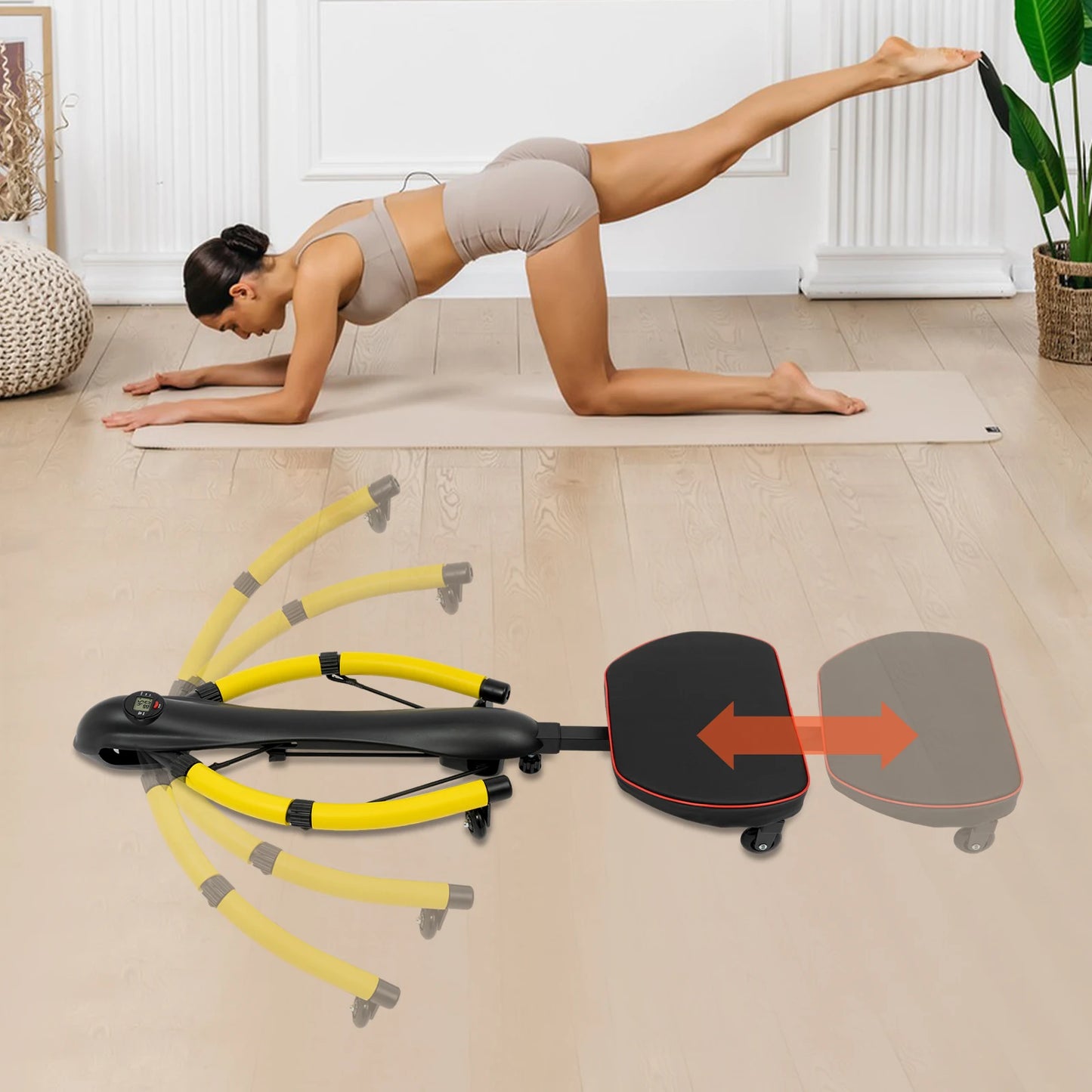 Home Abdominal Rolling Machine With 150k Load Capacity
