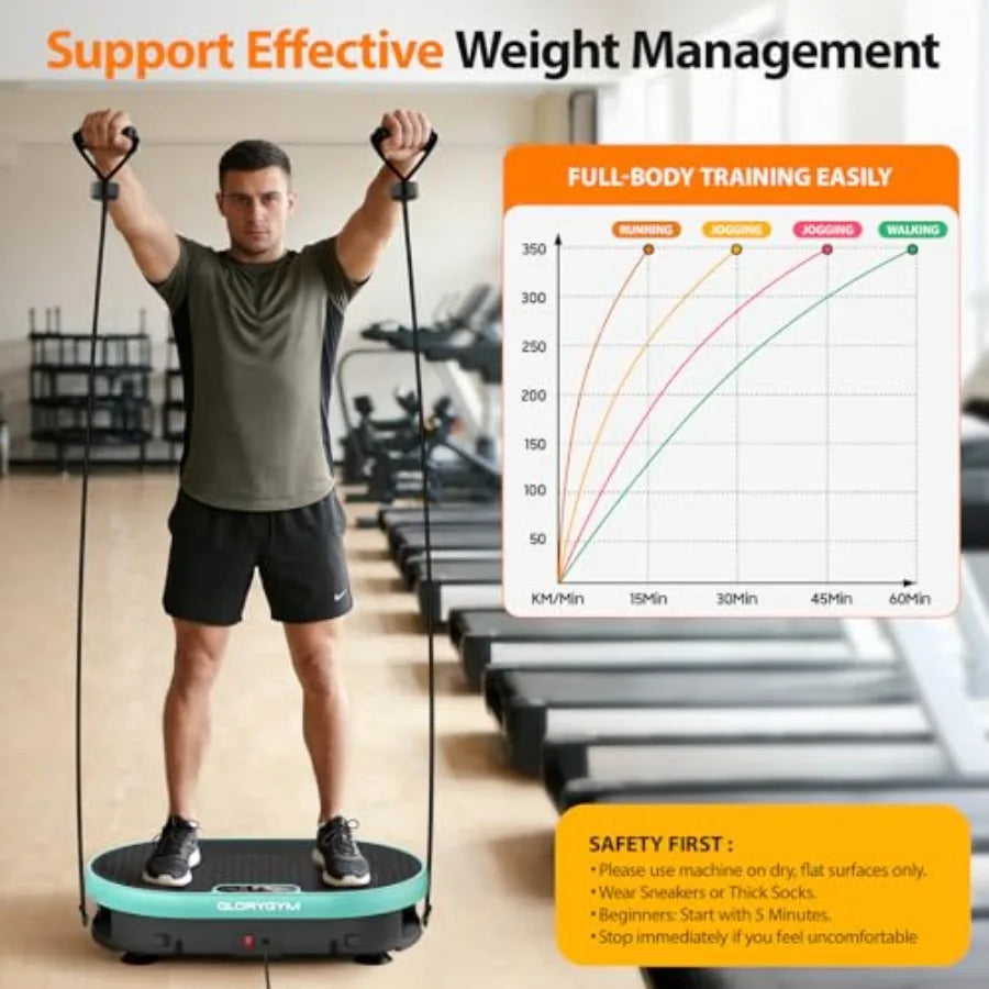 SHXI Vibration Plate Fitness Platform Full Body Shaping And Fat Burn
