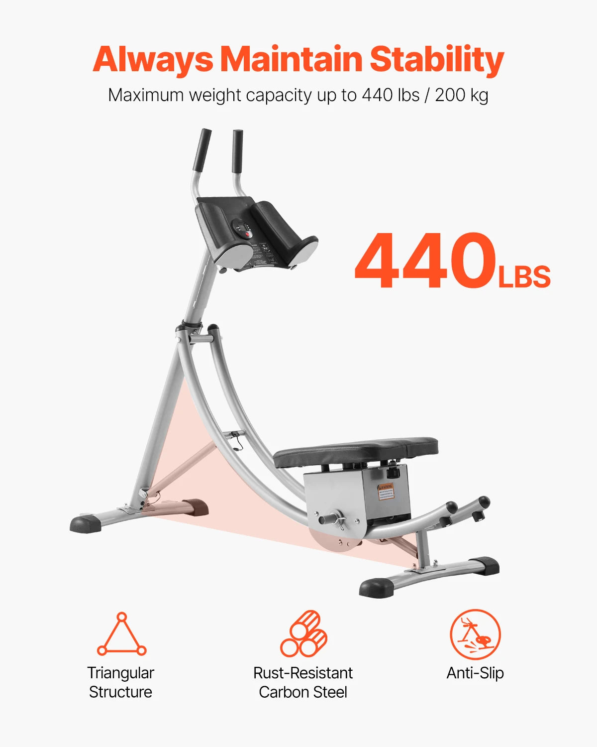 VEVOR AB Workout Machine For Core And Abs Training