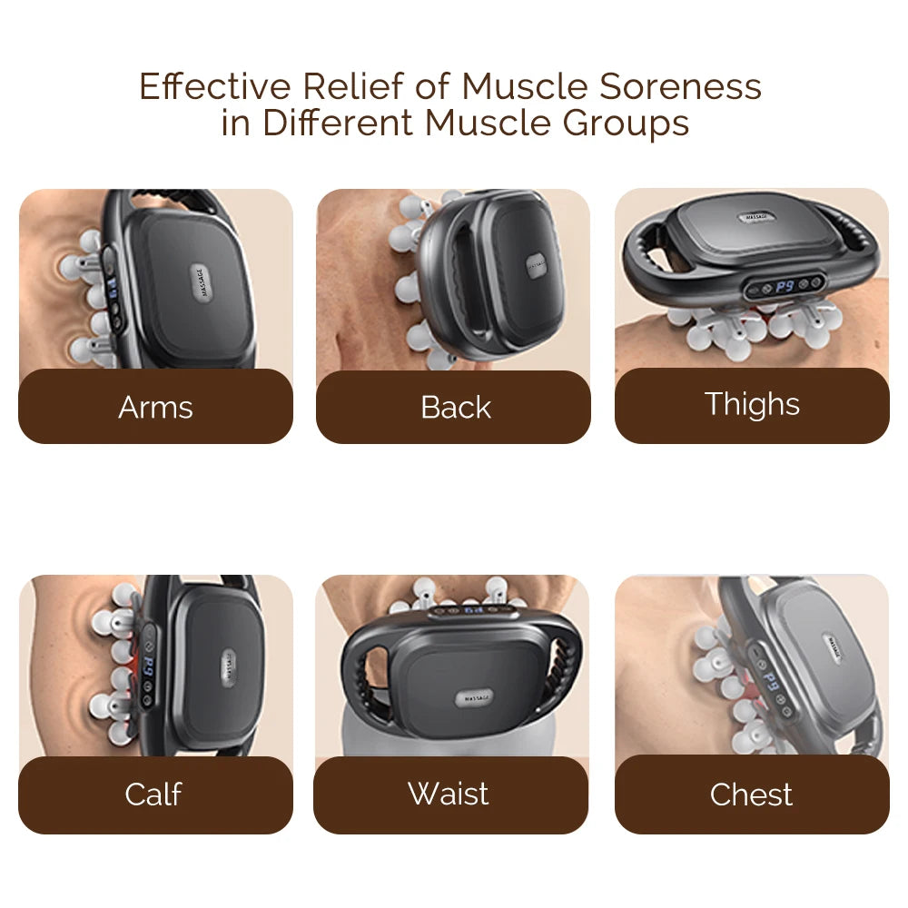Foreverlily 22-Head Fascia Massage Gun High-Frequency Vibration