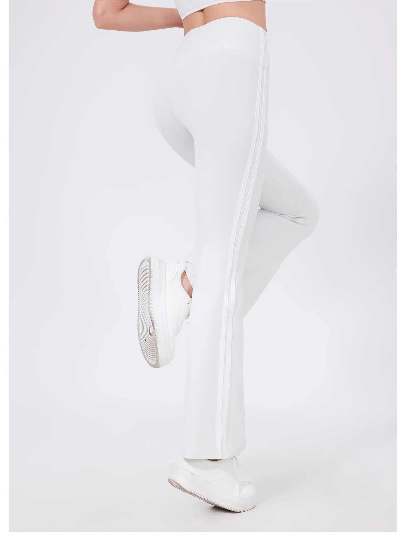 Women's High Waist Flared Yoga Pants Activewear Leggings