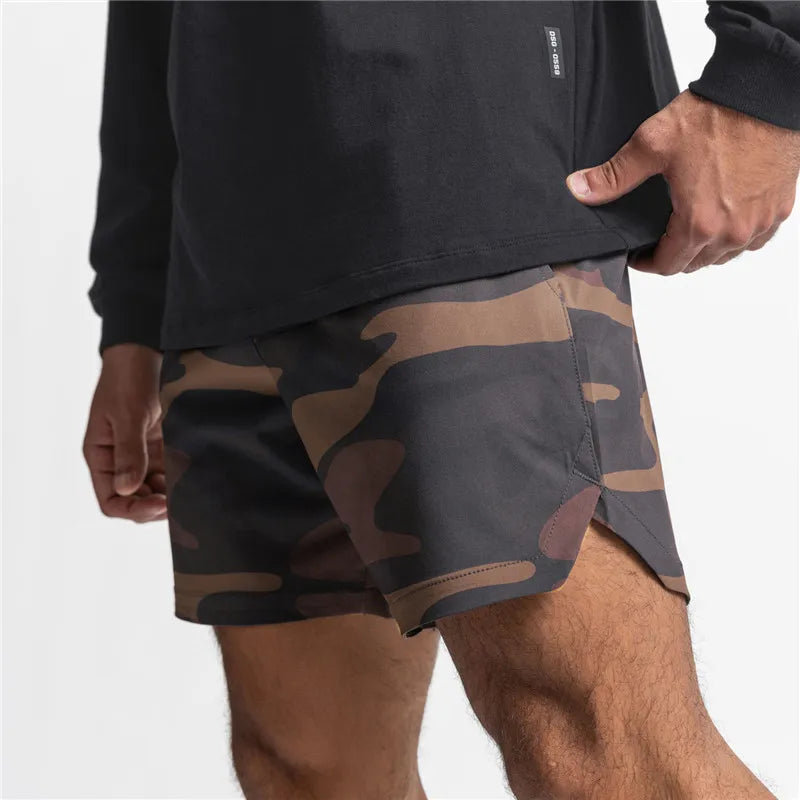 Mens Running Shorts Quick Dry Fitness Gym Shorts For Men