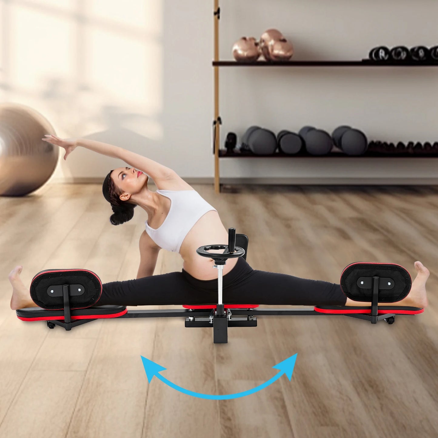 Leg Stretcher Stretching Training Machine 180 Degree Adjustable Fitness Trainer