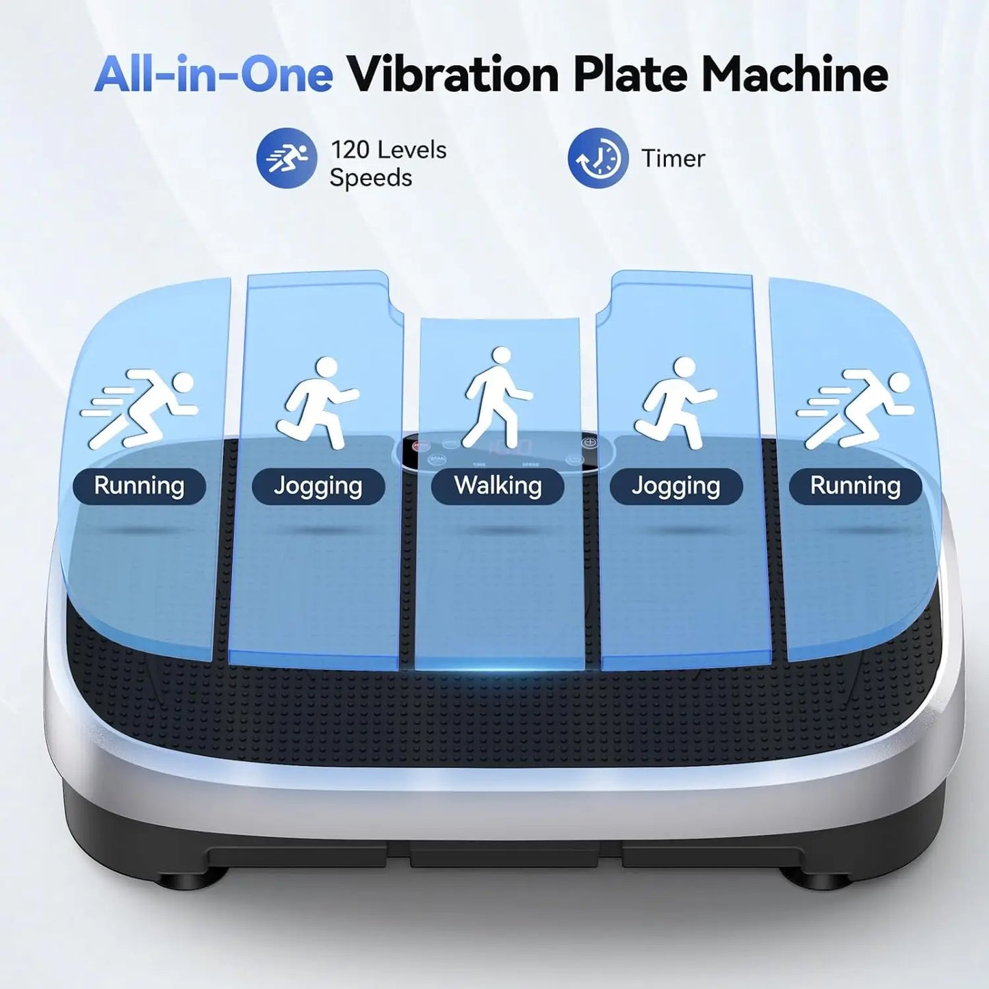 HTM Vibration Plate Exercise Machine Whole Body Workout