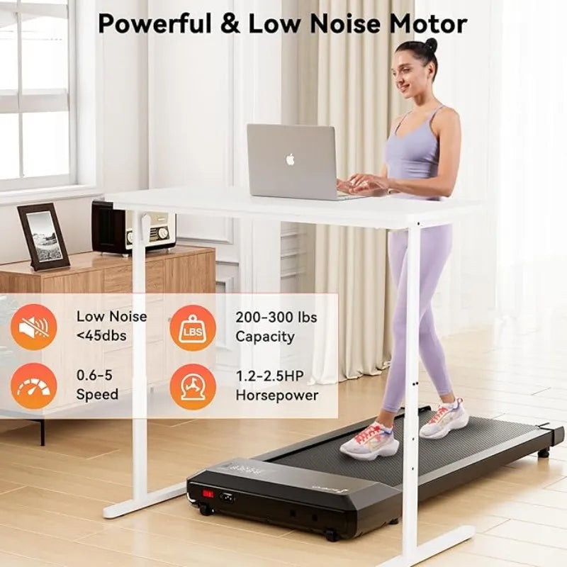 Superun 2-In-1 Walking Treadmill With App And Remote Control