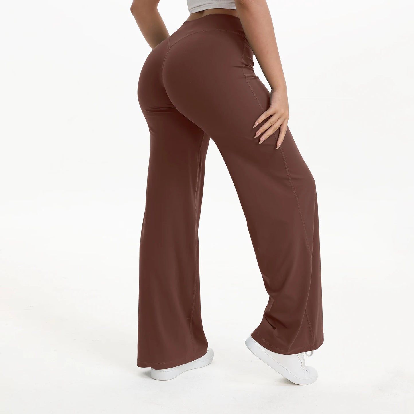 NCLAGEN Women Mid Waist Softmotion Yoga Pants