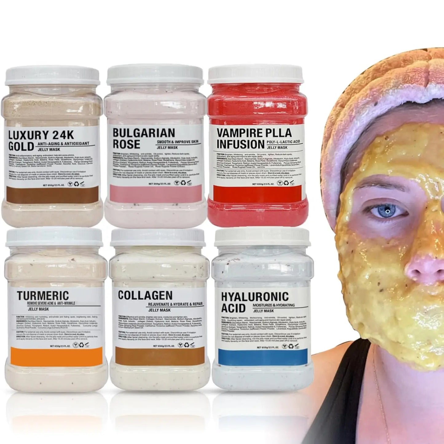 YMEYFAN Jelly Mask Powder Set Professional Facial Care