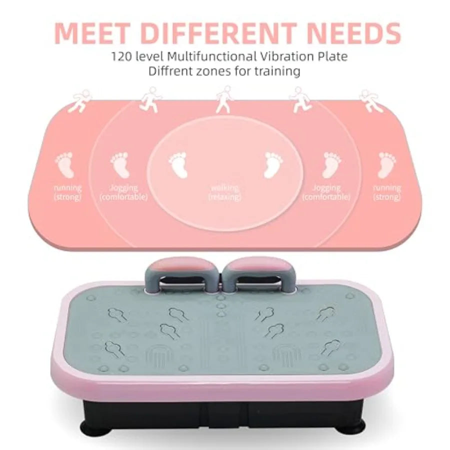 SHXI Silent Vibration Platform 10 Frequency Fitness Massage Machine